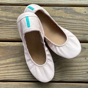 Ballerina Pink Tieks, size 8 EUC